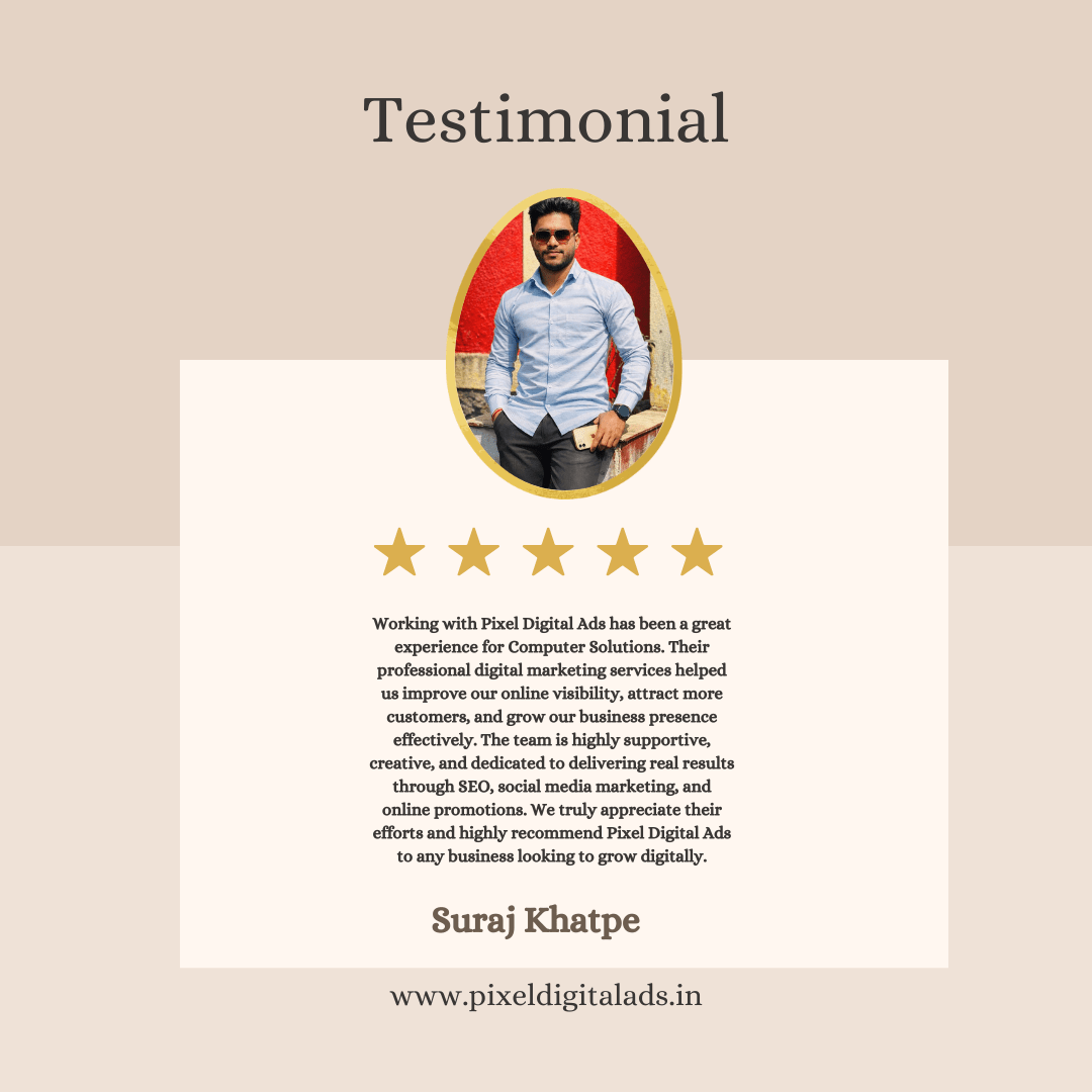 Brown and Orange Modern Customer Testimonial Reviews Instagram Post