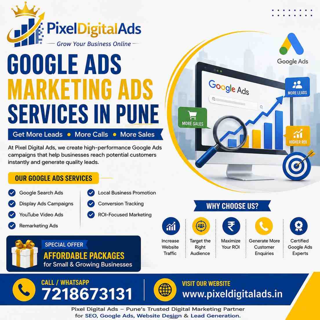 Google Ads Marketing Ads Services in Pune